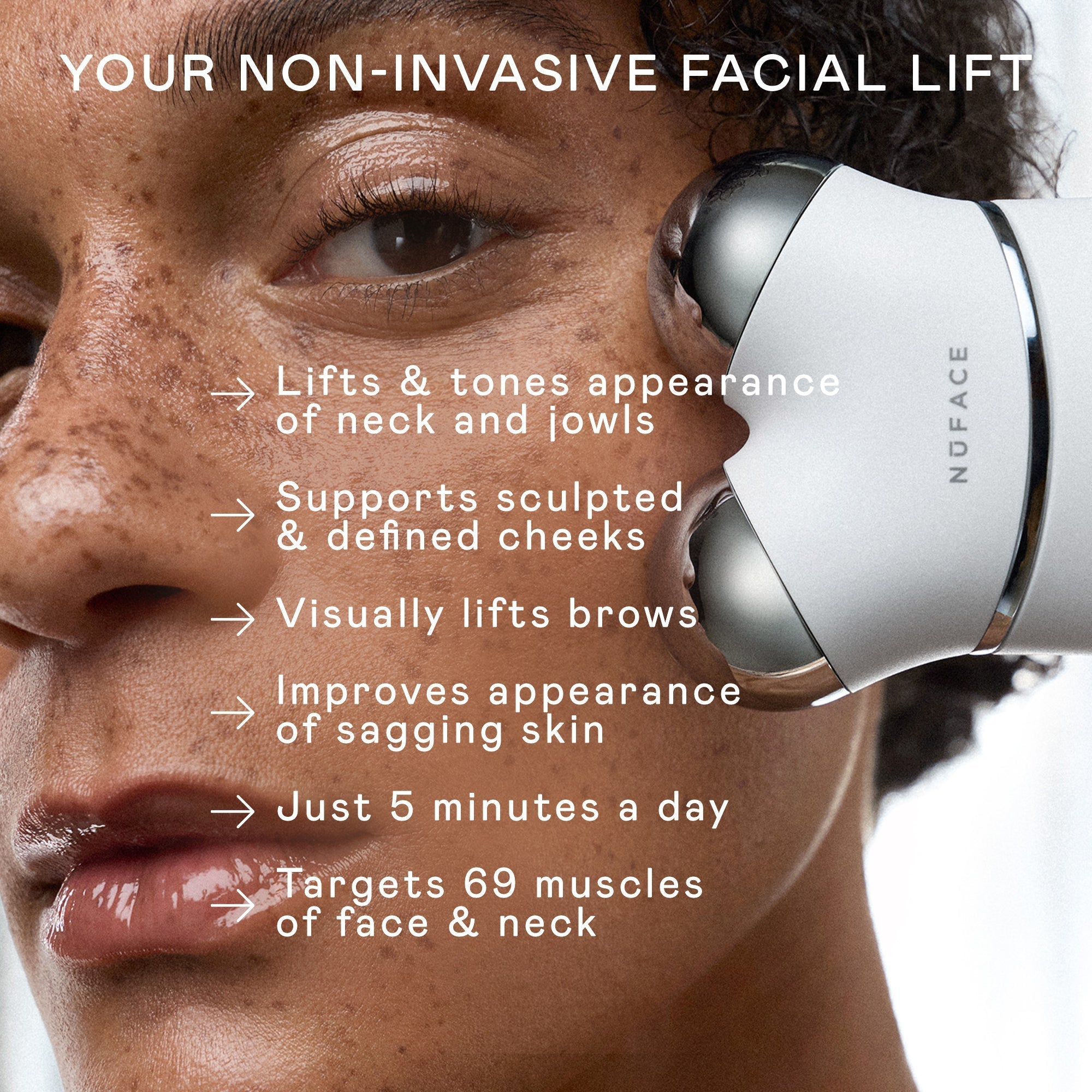 TRINITY+ Microcurrent Facial Trainer Attachment - Facial Sculpting Attachment