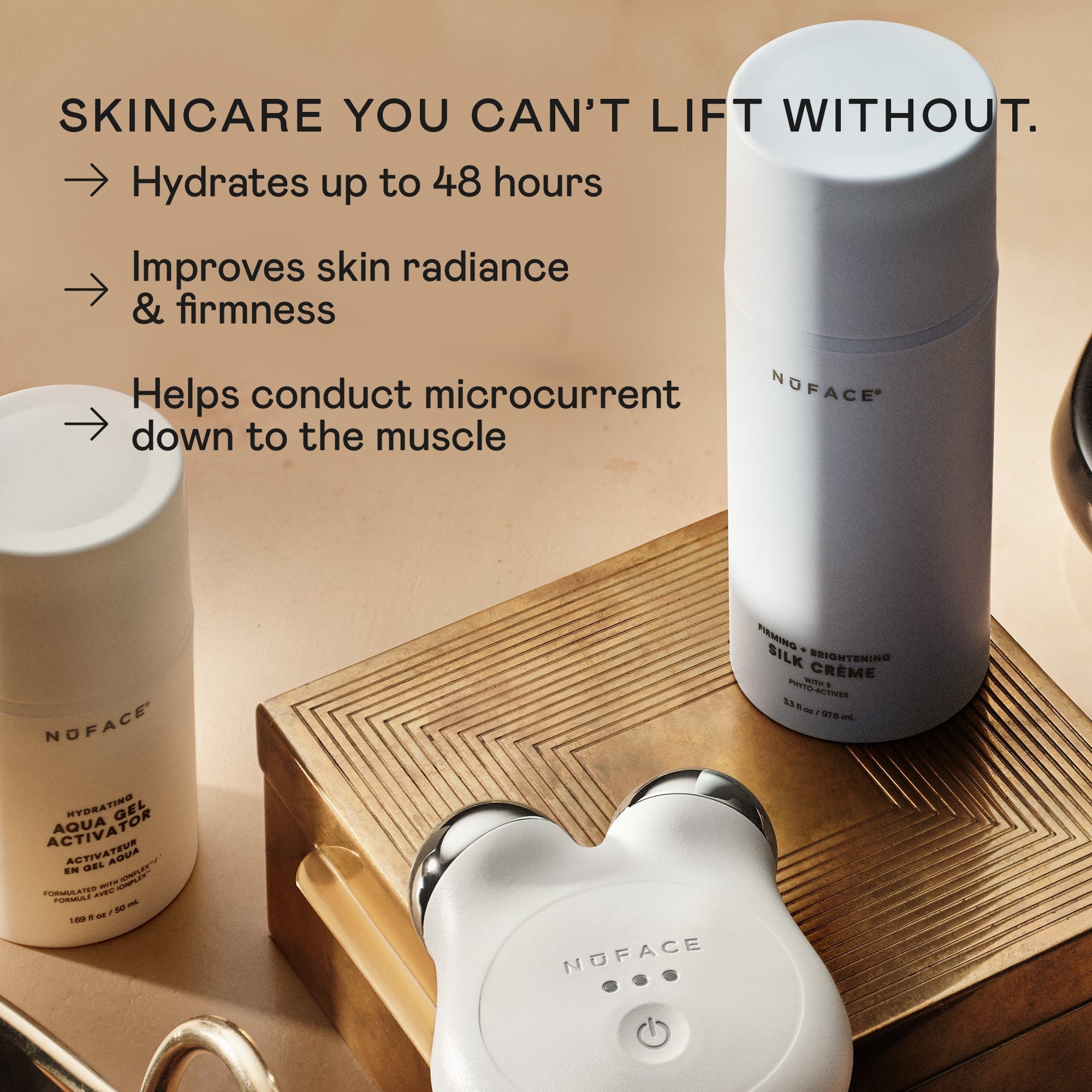 Silk Crème Activator - Firming & Brightening Microcurrent Activator