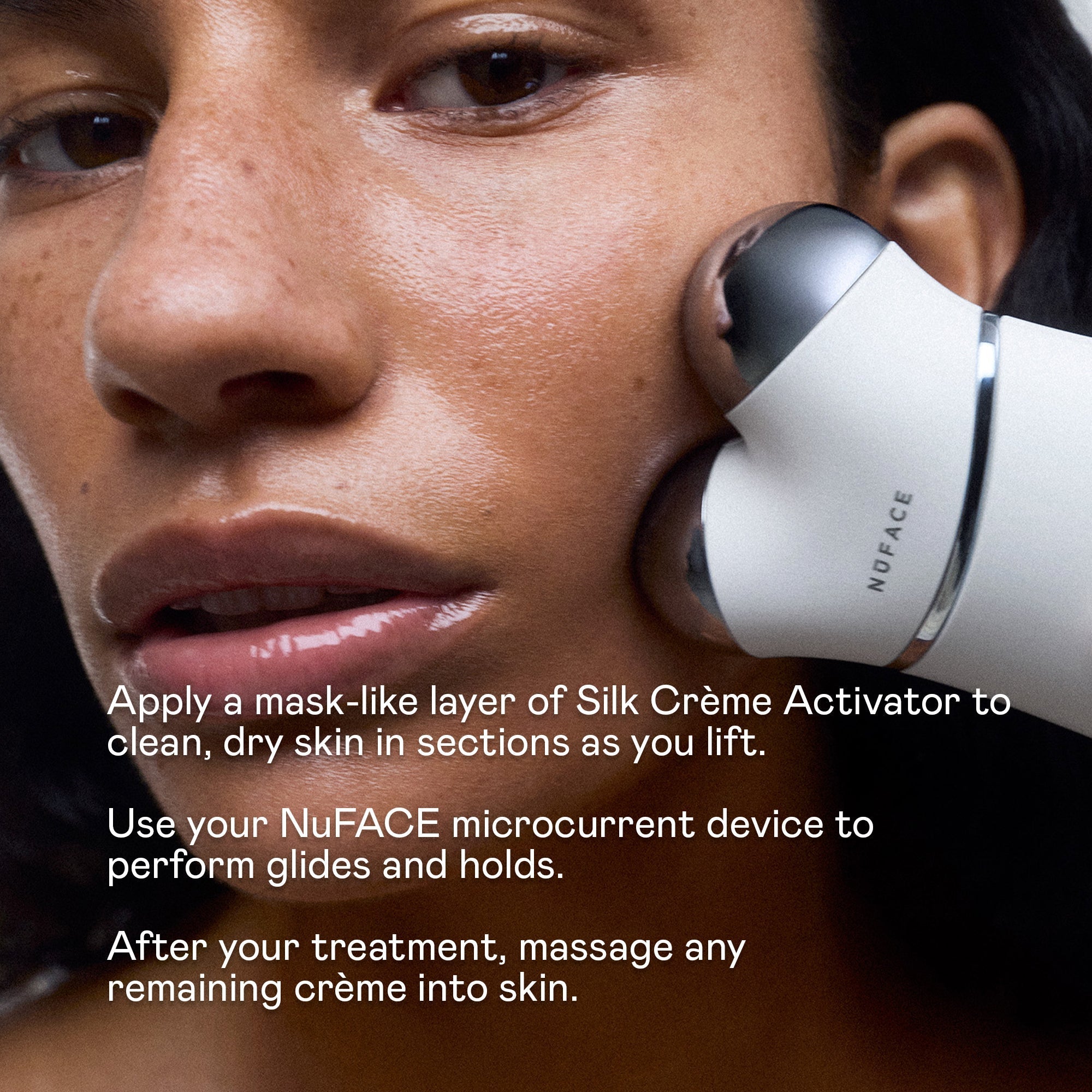 Silk Crème Activator - Firming & Brightening Microcurrent Activator