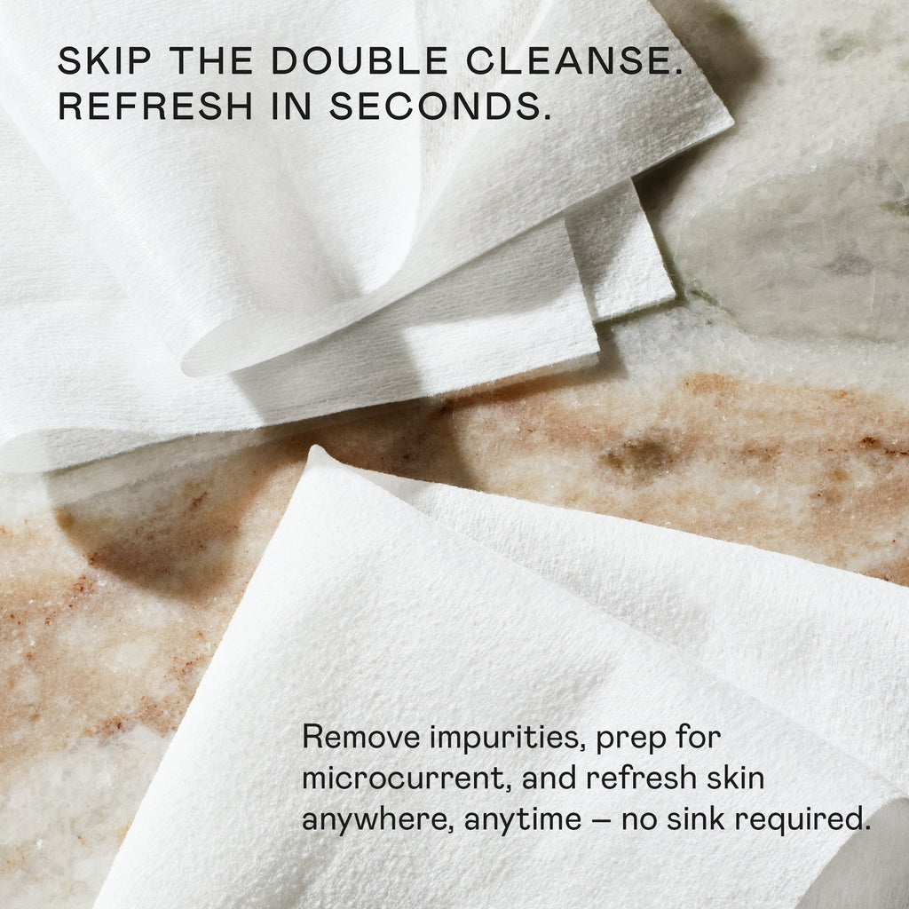 Prep-N-Glow® Exfoliating & Hydrating Facial Wipes - Face Wipes for Cleansing, Exfoliating & Hydrating