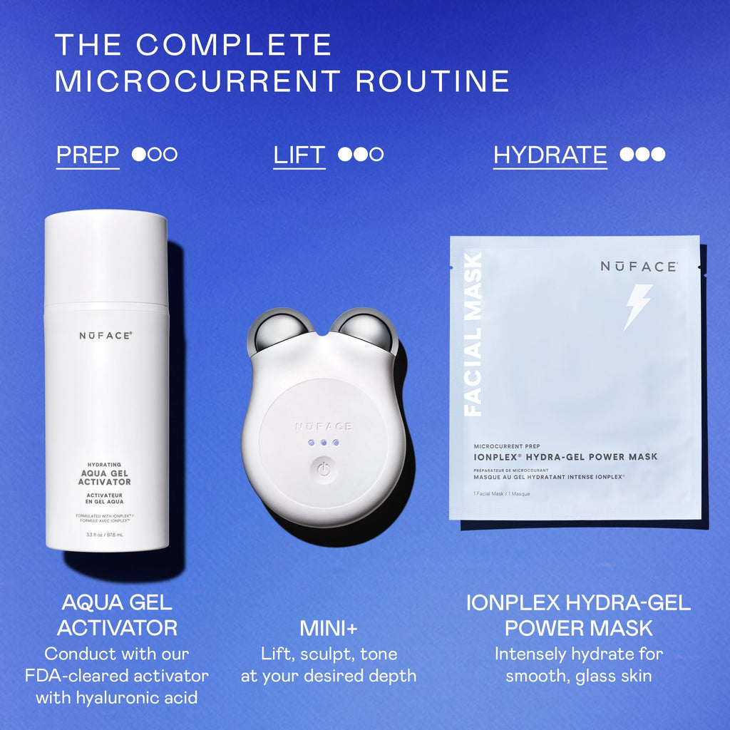 MINI+ Starter Kit - Petite Pro-Longevity Microcurrent Facial Sculpting Device