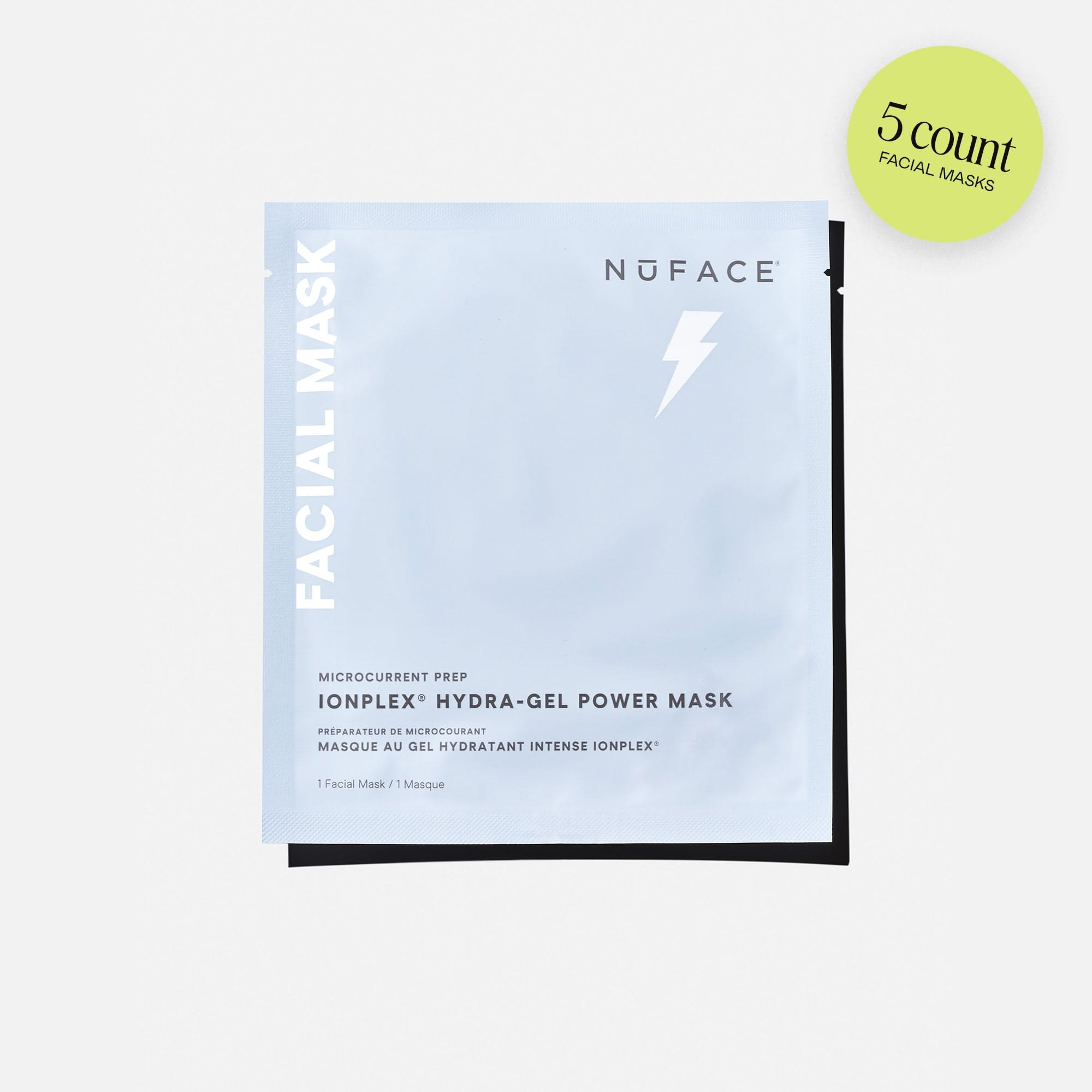 IonPlex® Hydra-Gel Power Mask - Glass Skin Korean Sheet Mask 5-Pack
